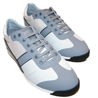 BOSS Sneakers aus Mesh Glaze_Lowp_mewt mit Veloursleder-Details grau 032 BOSS Sneakers aus Mesh Glaze_Lowp_mewt mit Veloursleder-Details grau 032