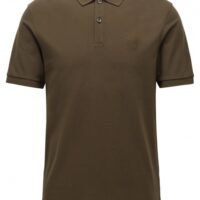 BOSS Regular-Fit Poloshirt PALLAS aus feinem Piqué khaki 342 BOSS Regular-Fit Poloshirt PALLAS aus feinem Piqué khaki 342
