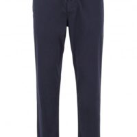 BOSS Tapered-Fit Hose SABRIEL 1aus elastischem Baumwoll-Twill mit Tunnelzugbund dunkelblau 404