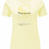 BOSS T-Shirt TENOVEL aus Baumwoll-Jersey mit Grafik gelb 741 BOSS T-Shirt TENOVEL aus Baumwoll-Jersey mit Grafik gelb 741