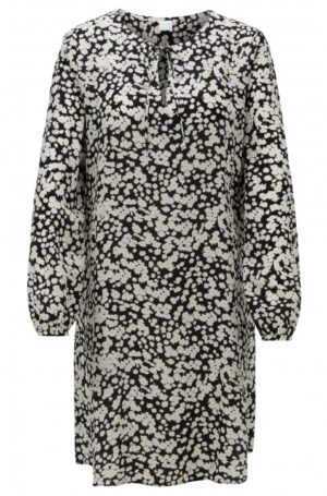 BOSS Tunikakleid EFFEI_1 mit Blumenprint und Schlüsselloch-Ausschnitt 960