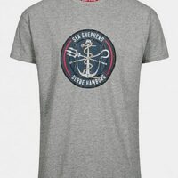 DERBE Sea Shepherd JF_BARSCH GOTS Herren Shirt Grau DERBE Sea Shepherd JF_BARSCH GOTS Herren Shirt Grau