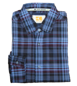 BOSS Slim-Fit Hemd ETILICOE mit Karomuster aus Baumwolle blau 623
