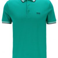 BOSS Poloshirt aus Baumwoll-Piqué PADDY mit Logo an der Kragenunterseite grün 304 BOSS Poloshirt aus Baumwoll-Piqué PADDY mit Logo an der Kragenunterseite grün 304