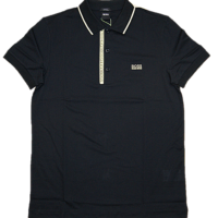 BOSS Piqué-Poloshirt PAULE 4 aus Pima-Baumwolle schwarz 006 BOSS Piqué-Poloshirt PAULE 4 aus Pima-Baumwolle schwarz 006