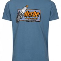 DERBE ZÜNDKERZE Herren T-Shirt  blue shadow DERBE ZÜNDKERZE Herren T-Shirt  blue shadow