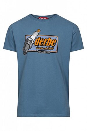 DERBE ZÜNDKERZE Herren T-Shirt  blue shadow