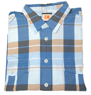 HUGO BOSS  Karohemd EZZERE Farbe blau 410
