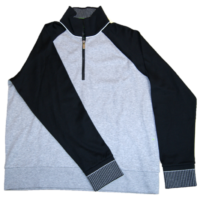 HUGO BOSS Troyaer Sweatshirt  SWEAT mit Reißverschluss am Kragen 001