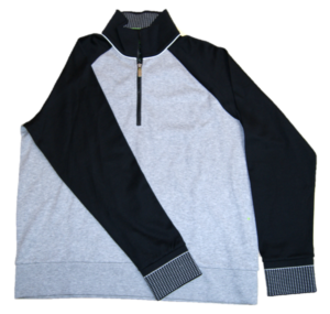 HUGO BOSS Troyaer Sweatshirt  SWEAT mit Reißverschluss am Kragen 001