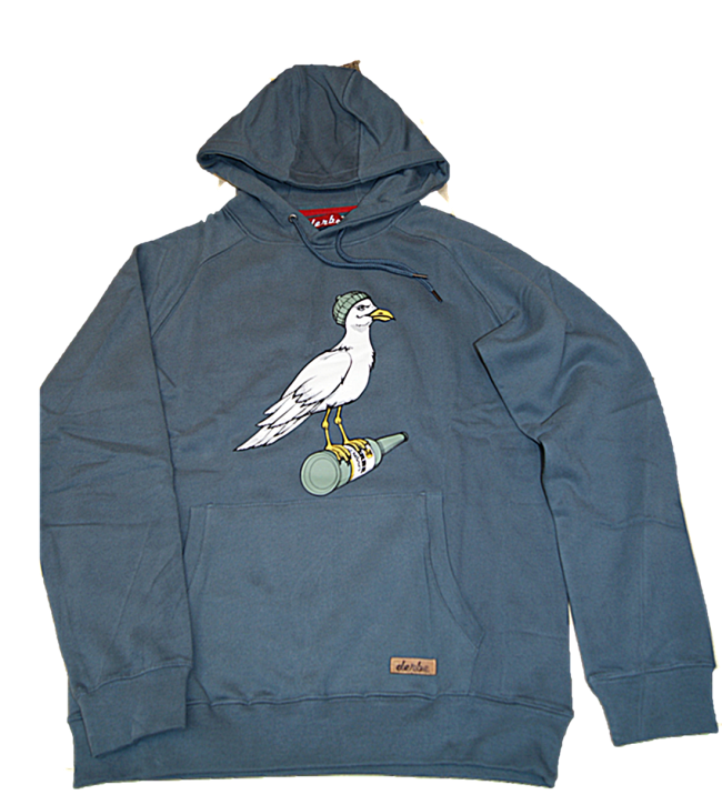 DERBE  Storm Seagul Castelrock Herren Kapuzenpullover mit Möwenmotiv DERBE  Storm Seagul Castelrock Herren Kapuzenpullover mit Möwenmotiv