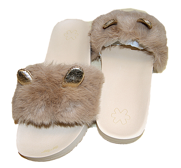 FLIP FLOP ORIGINALS pool fur*mouse coffee latte FLIP FLOP ORIGINALS pool fur*mouse coffee latte