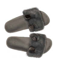 FLIP FLOP ORIGINALS pool fur*mouse dark grey FLIP FLOP ORIGINALS pool fur*mouse dark grey