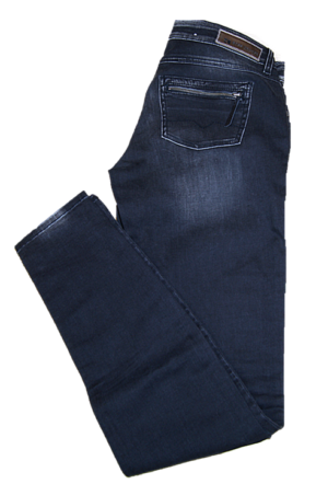 HUGO BOSS Jeanshose  LUNJA1_ZIP  slim fit Farbe schwarz used  06