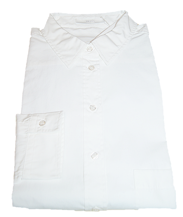HUGO BOSS Regular-Fit Bluse C_BEMANEW_1 aus elastischer Baumwoll-Popeline weiss 100 HUGO BOSS Regular-Fit Bluse C_BEMANEW_1 aus elastischer Baumwoll-Popeline weiss 100