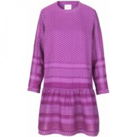 CECILIE COPENHAGEN Kleid DRESS 2,O, mit Langen Ärmeln in Kufiaymuster 300 Plum/Violet CECILIE COPENHAGEN Kleid DRESS 2,O, mit Langen Ärmeln in Kufiaymuster 300 Plum/Violet