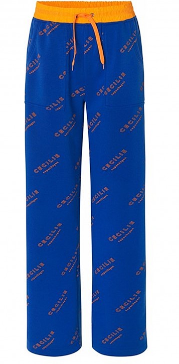 CECILIE COPENHAGEN Jogginghose JANNIE mit all over CECILIE Logo Farbe 280 blue royal CECILIE COPENHAGEN Jogginghose JANNIE mit all over CECILIE Logo Farbe 280 blue royal