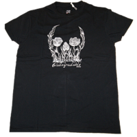 DERBE Shirts for life FLOWER SKULL BOYS C2C schwarz DERBE Shirts for life FLOWER SKULL BOYS C2C schwarz