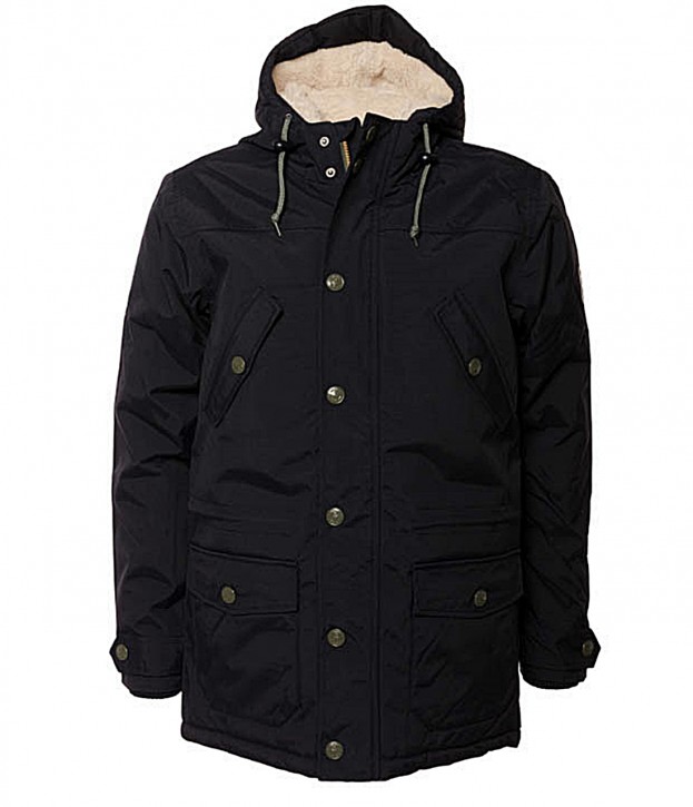 DERBE Winterjacke FP Wasserdicht, Winddicht, PFC frei, Badge am Ärmel, regulierbare Taille und Ärmelbund, Innentasche darknavy DERBE Winterjacke FP Wasserdicht, Winddicht, PFC frei, Badge am Ärmel, regulierbare Taille und Ärmelbund, Innentasche darknavy