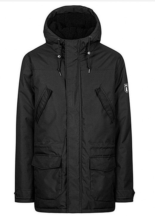 DERBE Winterjacke FPM  Wasserdicht, Winddicht, PFC frei, Badge am Ärmel, regulierbare Taille und Ärmelbund, Innentasche schwarz DERBE Winterjacke FPM  Wasserdicht, Winddicht, PFC frei, Badge am Ärmel, regulierbare Taille und Ärmelbund, Innentasche schwarz