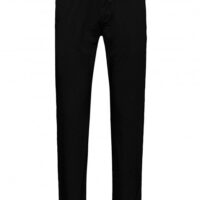 HUGO HUGO Slim-Fit Hose DAVID204D aus überfärbter Stretch-Gabardine schwarz 001