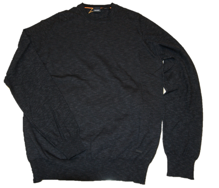 HUGO BOSS Pullover KAMYODA  aus reiner Baumwoll-Jersey schwarz 001 HUGO BOSS Pullover KAMYODA  aus reiner Baumwoll-Jersey schwarz 001