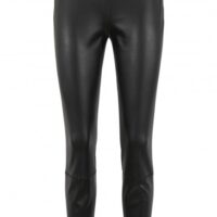 HUGO BOSS Skinny-Fit Hose C_TALEGY aus Kunstleder schwarz 001