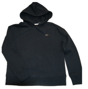HUGO BOSS Kapuzen-Sweatshirt C_ESHANA aus Baumwoll-Mix mit Logo-Print  001