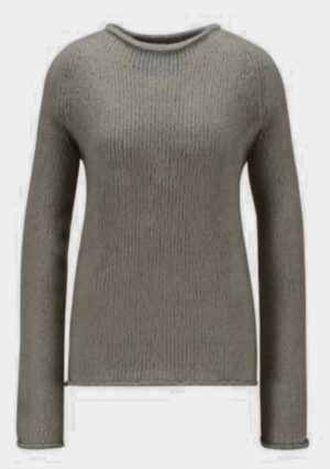 HUGO BOSS Pullover aus Alpaka-Mix C_Faycles mit Raglanärmeln Farbe grau 030