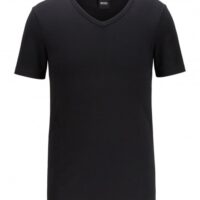 HUGO BOSS Zweier-Pack T-Shirts VN 2P CO/EL Farbe schwarz 001