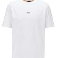 HUGO BOSS T-Shirt TChup aus Stretch-Baumwolle mit Logo Farbe weiss 100