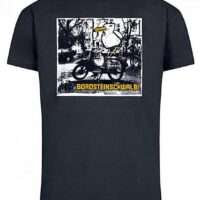 DERBE Bordsteinschwalbe Boys Herren T-Shirt Phantom Schwarz  091 DERBE Bordsteinschwalbe Boys Herren T-Shirt Phantom Schwarz  091