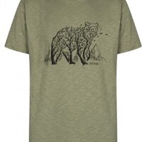 DERBE Herren T-Shirt Der Baum Bär M-04-TS-4015-FLA light olive 055 DERBE Herren T-Shirt Der Baum Bär M-04-TS-4015-FLA light olive 055