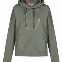 DERBE Damen Sweat Shirt my sweat is better than yours W-05-SWTHD-2000-FA light olive