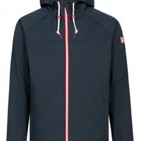 DERBE Herren Softshell Jacke SFTSH Navy Red Blau Rot DERBE Herren Softshell Jacke SFTSH Navy Red Blau Rot