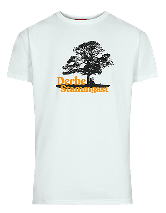 DERBE Herren T-Shirt Stammgast Boys Herren Shirt weiss 020 DERBE Herren T-Shirt Stammgast Boys Herren Shirt weiss 020