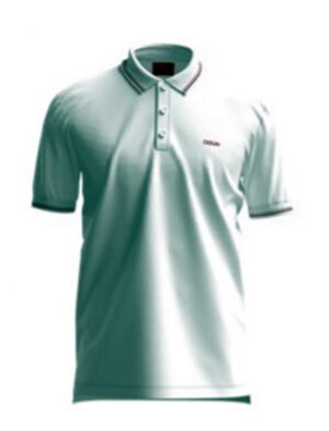 HUGO BOSS Poloshirt Dinoso212 aus elastischem Baumwoll-Piqué weiß 100