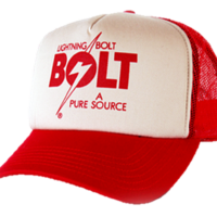 LIGHTNING BOLT Lightning Bolt A Pure Source Trucker Cap rot