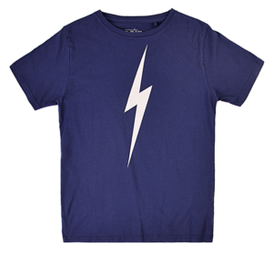 LIGHTNING BOLT Herren FOREVER TEE mit front bolt Farbe dress blue