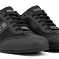 Hugo Boss Lowtop Sneakers Lighter_Lowp_mxme aus Mesh und gummiertem Stoff schwarz 001 Hugo Boss Lowtop Sneakers Lighter_Lowp_mxme aus Mesh und gummiertem Stoff schwarz 001