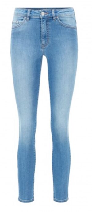 HUGO BOSS Skinny-Fit Jeans SKINNY CROP 1.0 aus Super-Stretch-Denim  blau 429