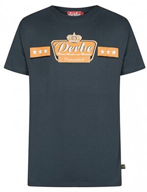 DERBE  Miezen Macker und Moneten Herren T-Shirt Navy Dunkelblau