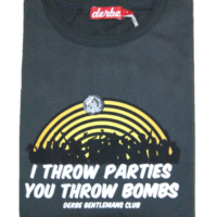 DERBE Herren T-Shirt I Throw Parties Boys Phantom Schwarz DERBE Herren T-Shirt I Throw Parties Boys Phantom Schwarz