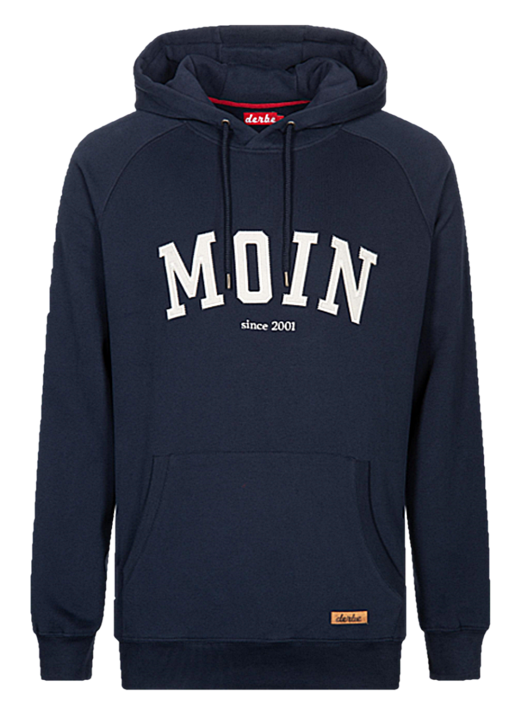 DERBE Moin Hoody Boys Herren Kapuzenpullover Navy Dunkelblau DERBE Moin Hoody Boys Herren Kapuzenpullover Navy Dunkelblau