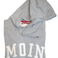 DERBE Moin Hoody Boys Herren Kapuzenpullover grau / grey melange DERBE Moin Hoody Boys Herren Kapuzenpullover grau / grey melange