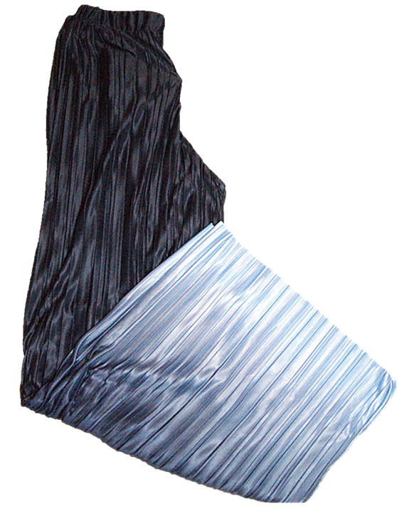 Hugo Boss Mehrlagiges Degradé-Hose Ezzia aus italienischem Plissee-Stoff grau 963 Hugo Boss Mehrlagiges Degradé-Hose Ezzia aus italienischem Plissee-Stoff grau 963