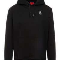 Hugo Boss Sweatshirt Disho aus French Terry mit Artwork des Tattoo-Künstler Jun Matsui schwarz 001