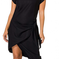 Hugo Boss Damen Kleid C_ELYSIDA Ausgestelltes Midikleid mit Rund-Ausschnitt schwarz 001 Hugo Boss Damen Kleid C_ELYSIDA Ausgestelltes Midikleid mit Rund-Ausschnitt schwarz 001