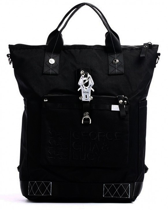 George Gina & Lucy Rucksack Tasche Bagspace mit 60 % Recycled Polyester Farbe bag in black 920 George Gina & Lucy Rucksack Tasche Bagspace mit 60 % Recycled Polyester Farbe bag in black 920