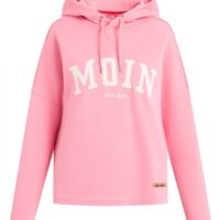 DERBE Moin Girls Damen Hoody Kapuzenpullover Bubblegum Pink 03245 DERBE Moin Girls Damen Hoody Kapuzenpullover Bubblegum Pink 03245